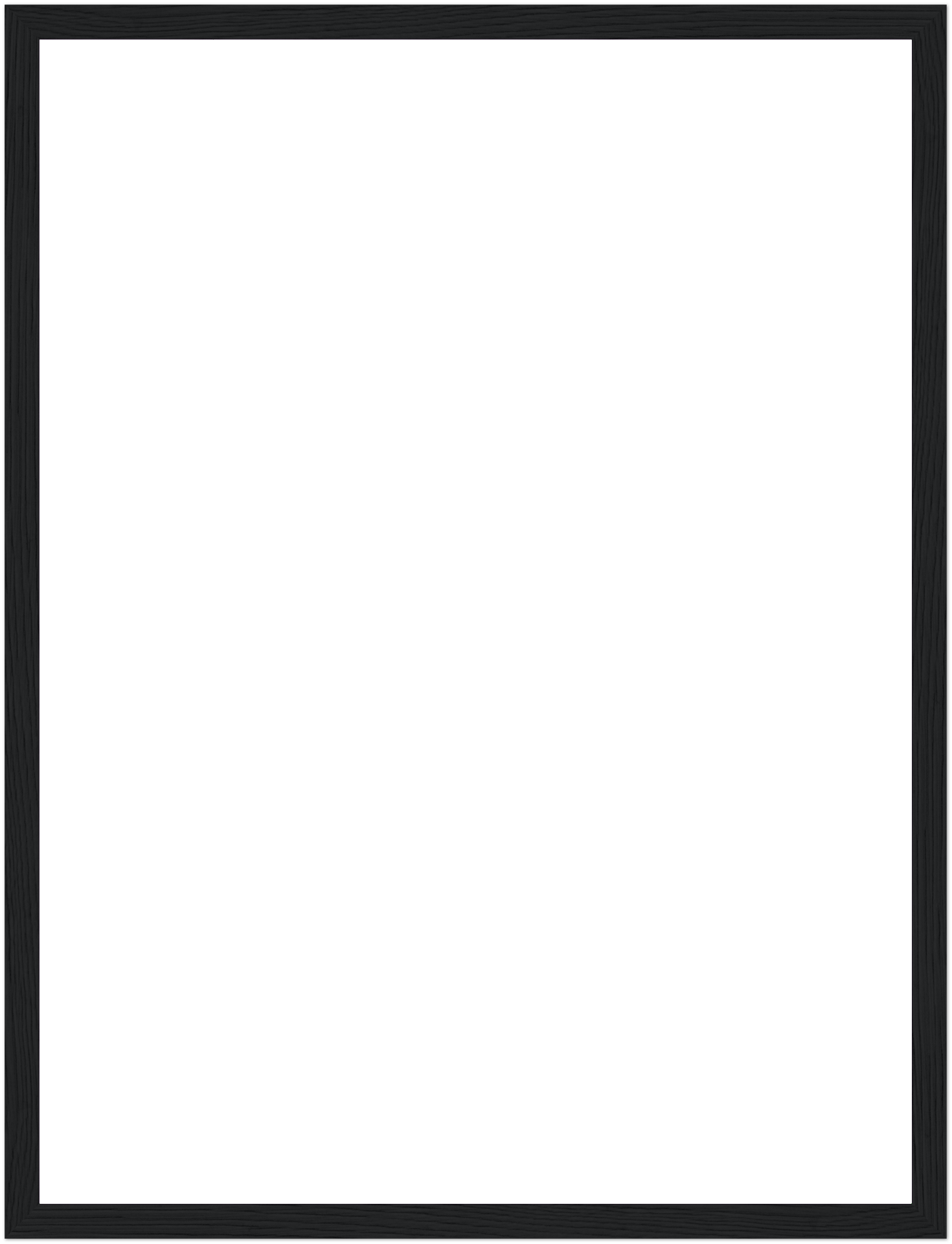 Framed Poster — Black frame